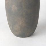Kilian Tall Matte Brown-Gray Double Ear Vase from Mercana - Luna Furniture