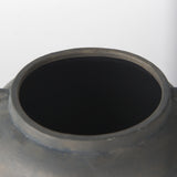 Kilian Short Brown-Gray Double Ear Vase from Mercana - Luna Furniture