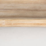 Carver Set of 2 Rectangular White Washed Wood Trays from Mercana - Luna Furniture