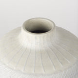 Blume 10H Off-White w/ Gray Textured Vase from Mercana - Luna Furniture