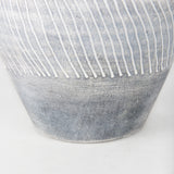 Blume 10H Off-White w/ Gray Textured Vase from Mercana - Luna Furniture