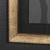 Midas Touch I by Barbara Fleming a Hand Embelished Textured Framed Art Print Matted under Glass from Mercana - Luna Furniture