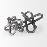 Wilhelm I (Small) 7L x 7W Silver Metal Link Decor Object from Mercana - Luna Furniture