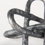 Wilhelm II (Large) 10L x 10W Silver Metal Link Decor Object from Mercana - Luna Furniture