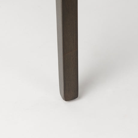 Tahoe Cream Fabric and Black-Brown Wood Dining Chair from Mercana - Luna Furniture