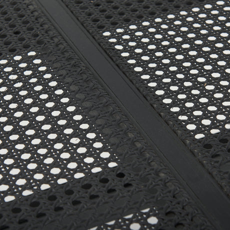 Arvin 59.1L x 17.7W x 18.1H Black Wooden Bench from Mercana - Luna Furniture