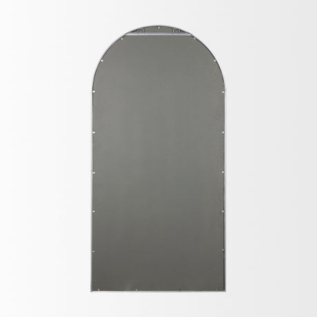 Dionne 31.9L x 1.1W x 63.0H Black Iron Wall Mirror from Mercana - Luna Furniture