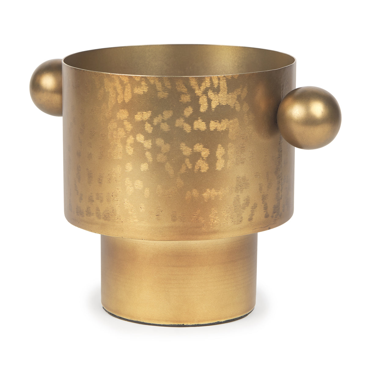 Juno 6.5H Medium Gold Iron Medium Vase from Mercana - Luna Furniture