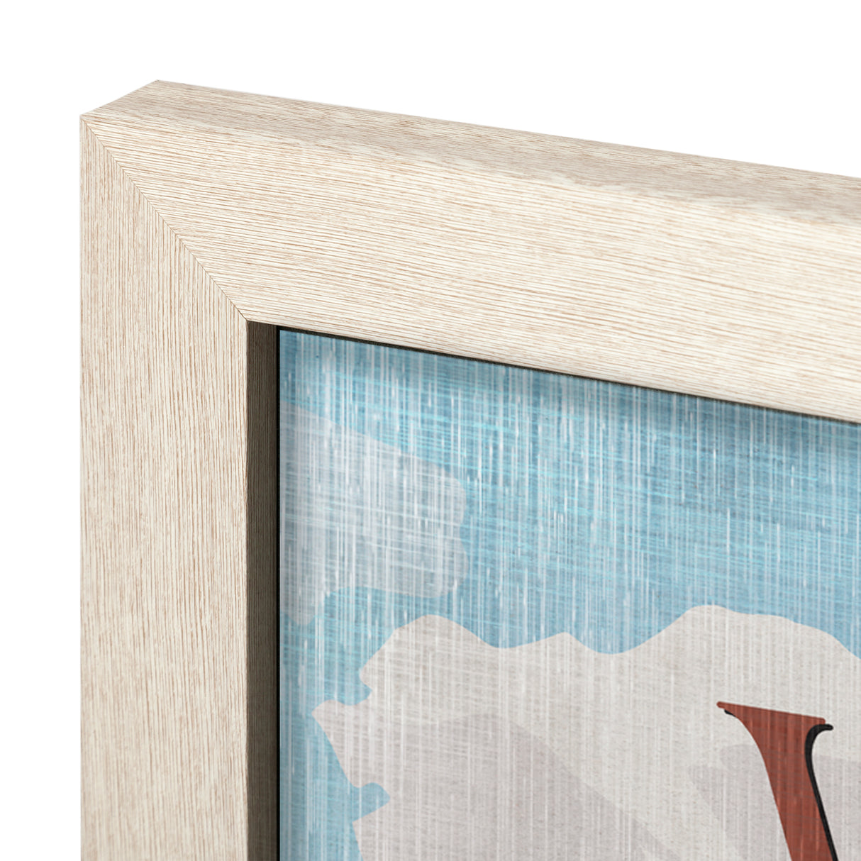 Virginia Go USA (L) by Mercana Studio a Hand Embellished Decograph Framed Art Print from Mercana - Luna Furniture