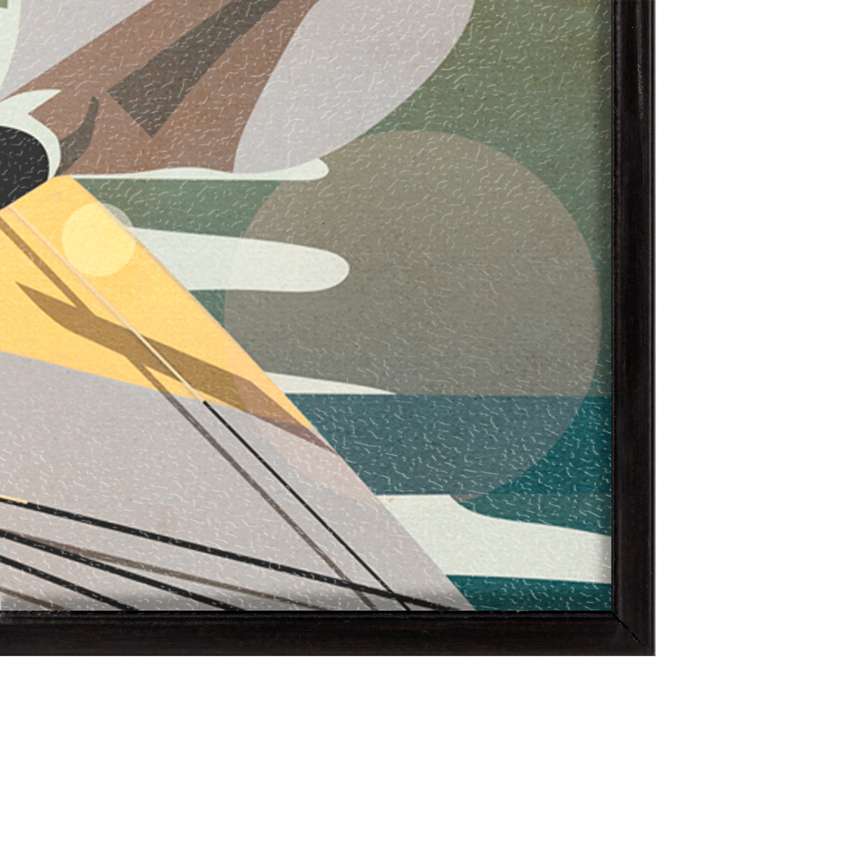 Muskoka Go Canada (SM) by Mercana Studio a Hand Embellished Decograph Framed Art Print from Mercana - Luna Furniture