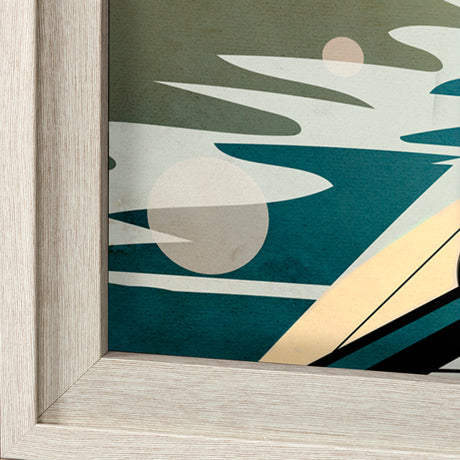 Muskoka Go Canada (XL) by Mercana Studio a Hand Embellished Decograph Framed Art Print under Glass from Mercana - Luna Furniture