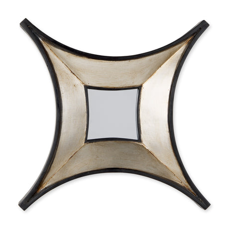 Ovallas 17L x 17H Star Champagne Wood Frame Mirror from Mercana - Luna Furniture
