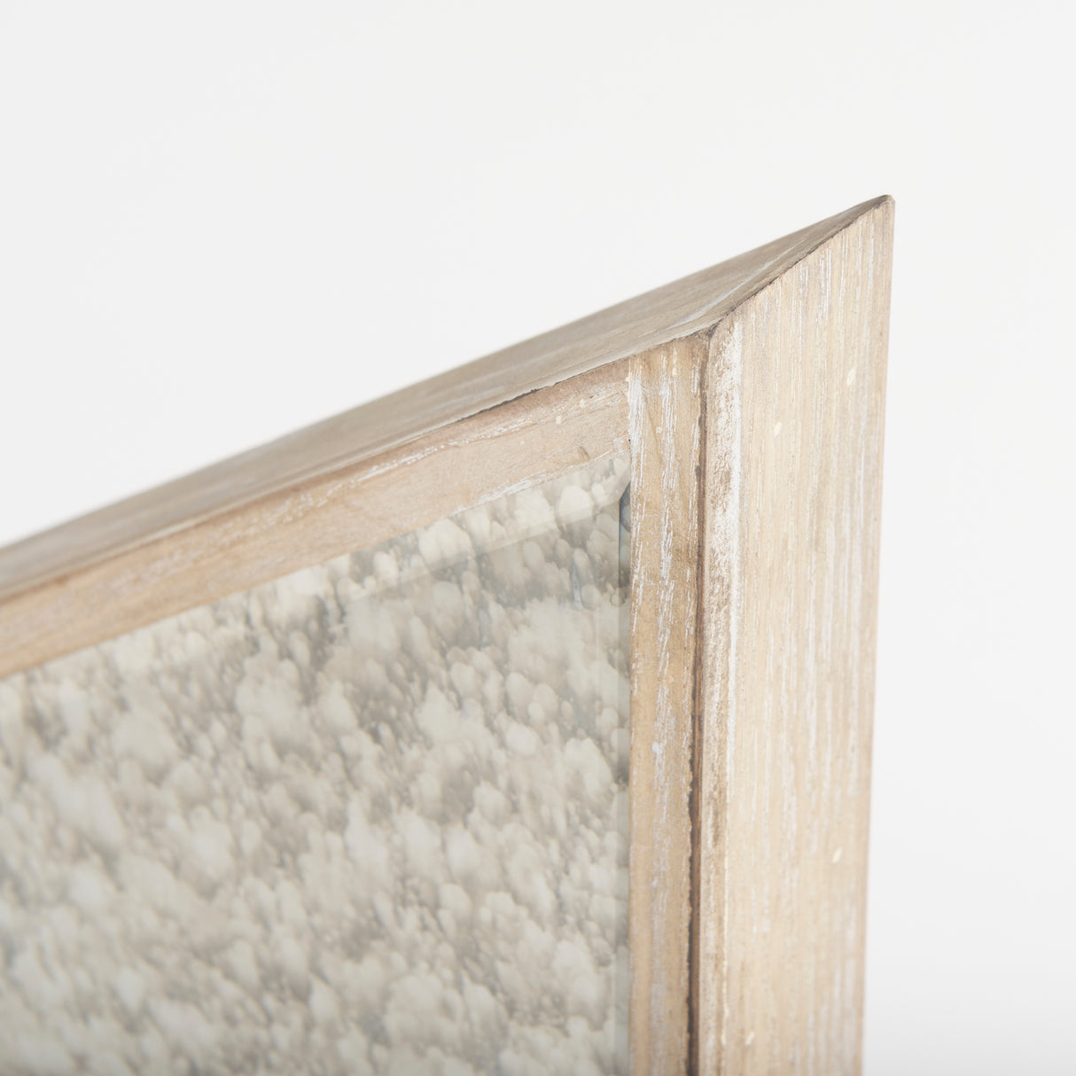 Cheveronna 36x12 Light Brown Wood Frame Mirror from Mercana - Luna Furniture