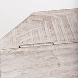 Esagono Octagonal Reclaimed Wood End/Side Table w/ Storage from Mercana - Luna Furniture