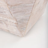 Esagono Octagonal Reclaimed Wood End/Side Table w/ Storage from Mercana - Luna Furniture