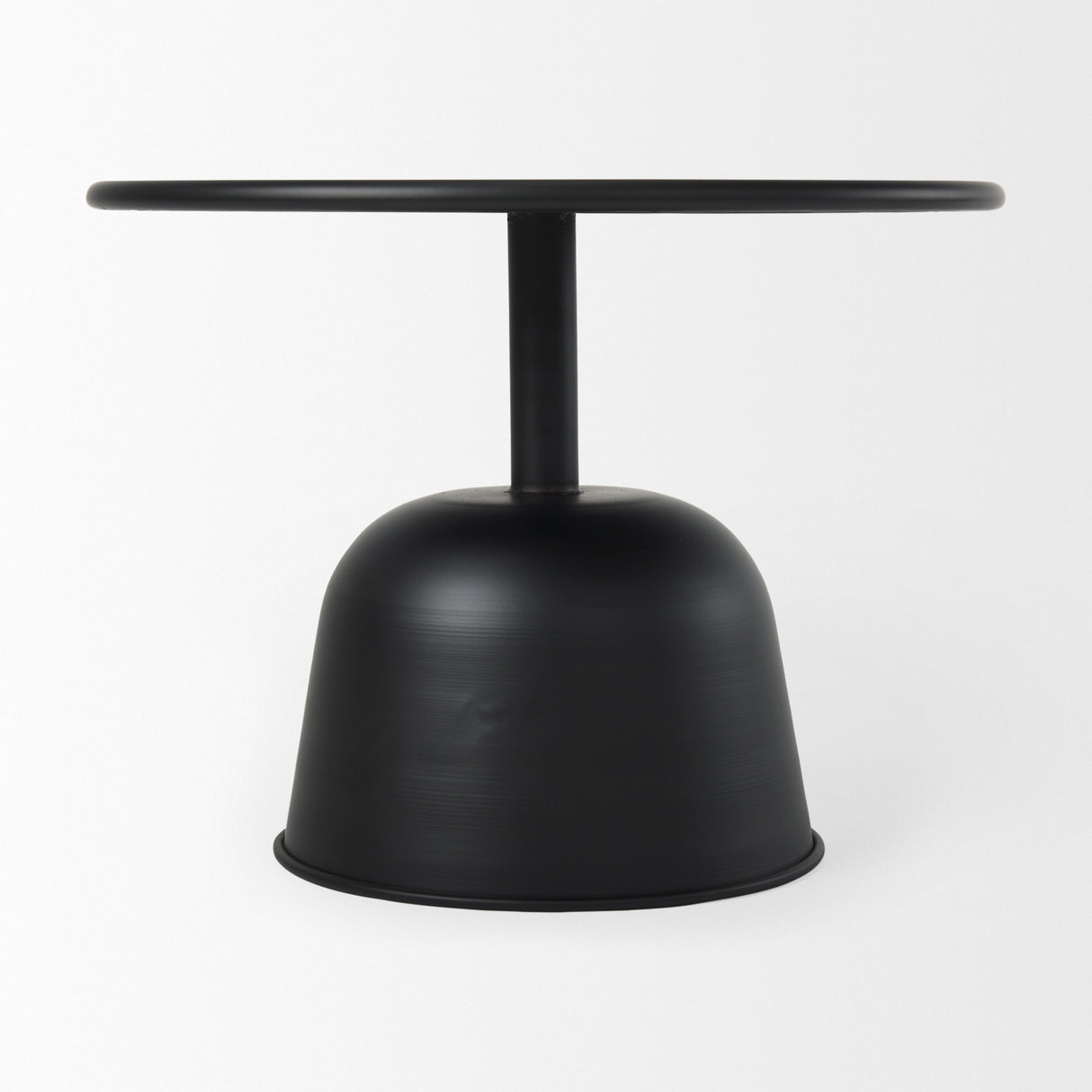 Talulla 19.7L x 19.7W x 14.8H Metal Matte Black Accent Table from Mercana - Luna Furniture