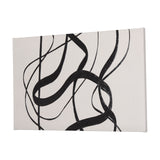 Free Lines Creamy (Set of 3) by Mercana Studio a Hand Embellished Textured Canvas from Mercana - Luna Furniture