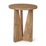 Mattius Light Wood Accent Table from Mercana - Luna Furniture