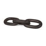 Tayla Large Black-Brown Wood Chain Link from Mercana - Luna Furniture