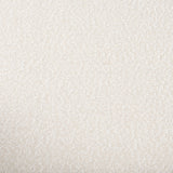 Kopari 30.1L x 30.5W x 37.2H White Boucle Fabric W/Dark Brown Wood Accent Chair from Mercana - Luna Furniture