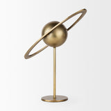 Atlas 15.0L x 7.0W x 16.0H Gold Metal Solar System Ornament from Mercana - Luna Furniture