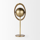 Atlas 15.0L x 7.0W x 16.0H Gold Metal Solar System Ornament from Mercana - Luna Furniture