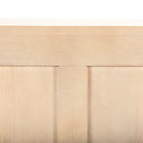 Tucker Light Brown Wood w/ Carved Arch Pattern 4 Door Sideboard from Mercana - Luna Furniture