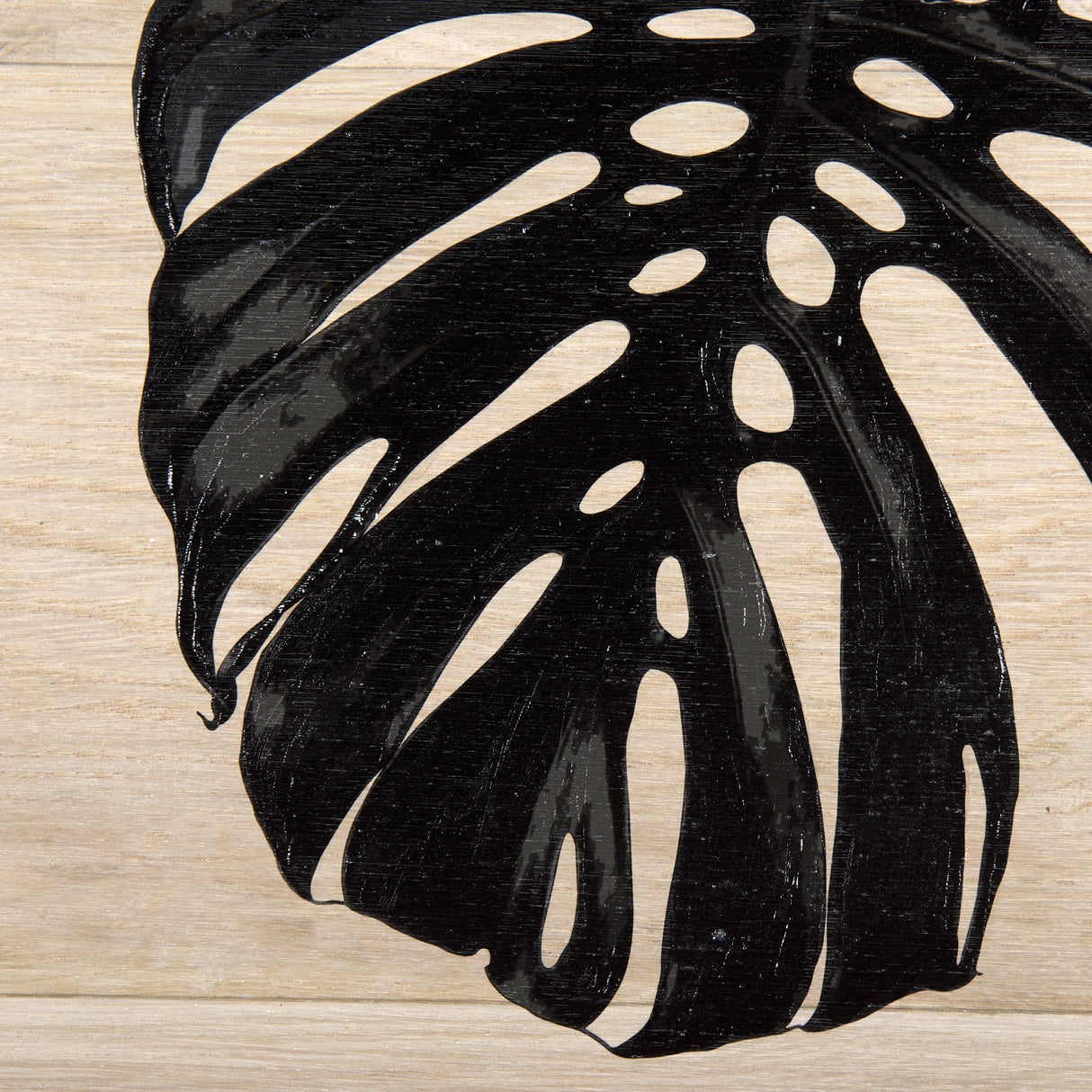 Tropican Leave I by Mercana Studio a Hand Embellished Textured Framed Art Print from Mercana - Luna Furniture