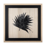 Tropican Leave II by Mercana Studio a Hand Embellished Textured Framed Art Print from Mercana - Luna Furniture