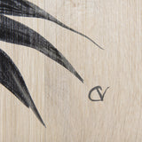 Tropican Leave II by Mercana Studio a Hand Embellished Textured Framed Art Print from Mercana - Luna Furniture