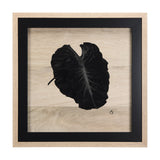 Tropican Leave III by Mercana Studio a Hand Embellished Textured Framed Art Print from Mercana - Luna Furniture