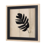 Tropican Leave IV by Mercana Studio a Hand Embellished Textured Framed Art Print from Mercana - Luna Furniture