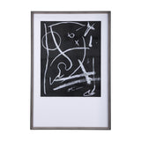 Doodle I by Mercana Studio a Hand Embellished Textured Framed Art Print Matted under Glass from Mercana - Luna Furniture