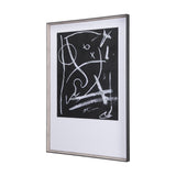 Doodle I by Mercana Studio a Hand Embellished Textured Framed Art Print Matted under Glass from Mercana - Luna Furniture
