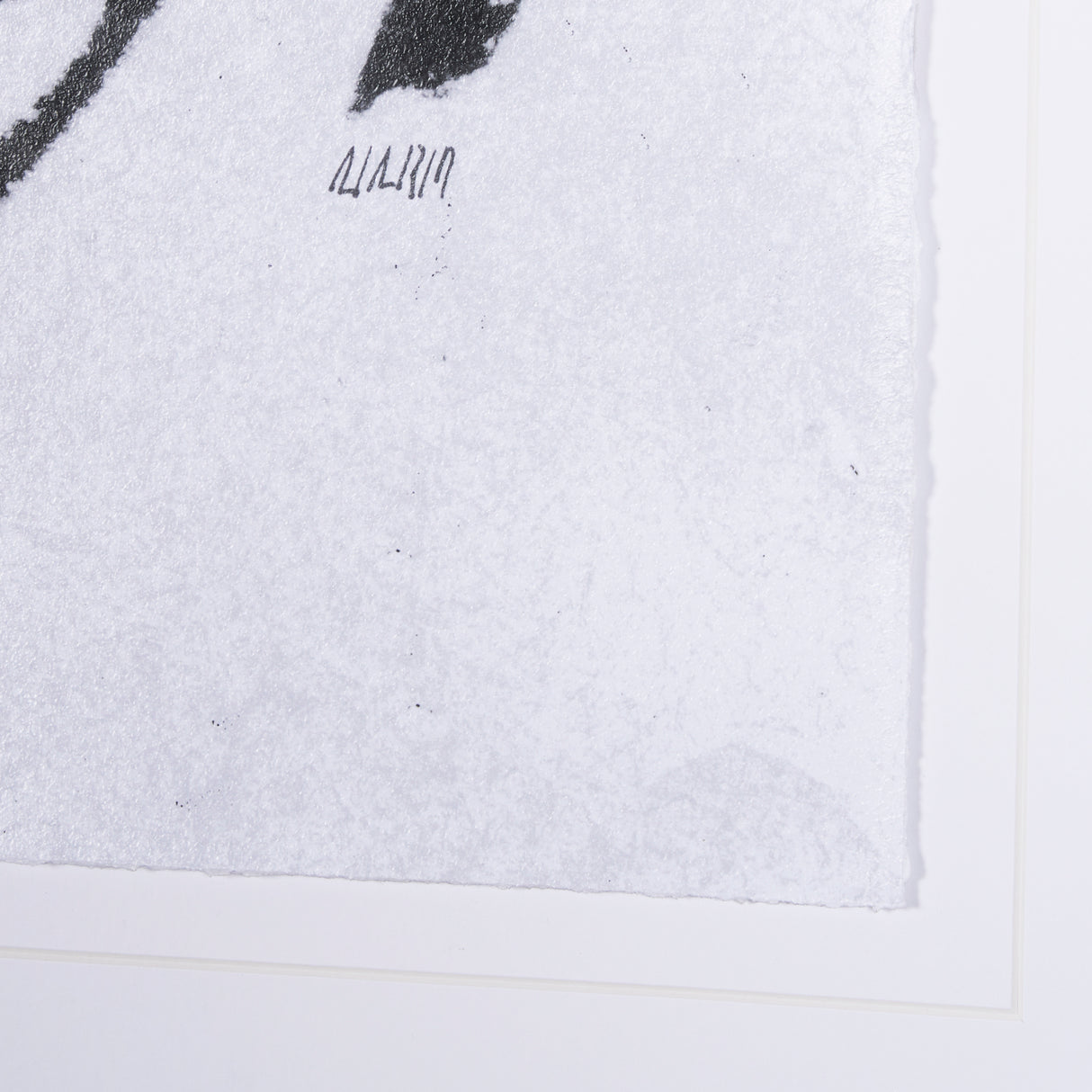 Doodle II by Mercana Studio a Hand Embellished Textured Framed Art Print Matted under Glass from Mercana - Luna Furniture