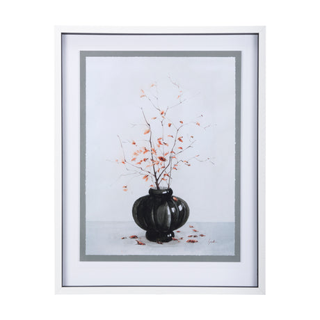 Autumn Branches I by Mercana Studio a Hand Embellished Textured Framed Art Print Matted under Glass from Mercana - Luna Furniture