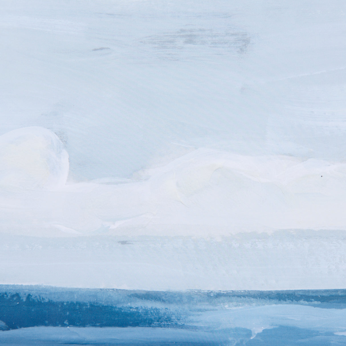 Grey Sky I by Mercana Studio a Hand Embellished Textured Framed Art Print Matted under Glass from Mercana - Luna Furniture