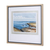 Grey Sky II by Mercana Studio a Hand Embellished Textured Framed Art Print Matted under Glass from Mercana - Luna Furniture