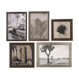 Surf Fence by Mercana Studio a Hand Embellished Textured Framed Art Print from Mercana - Luna Furniture
