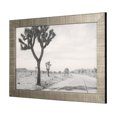 Surf Fence by Mercana Studio a Hand Embellished Textured Framed Art Print from Mercana - Luna Furniture