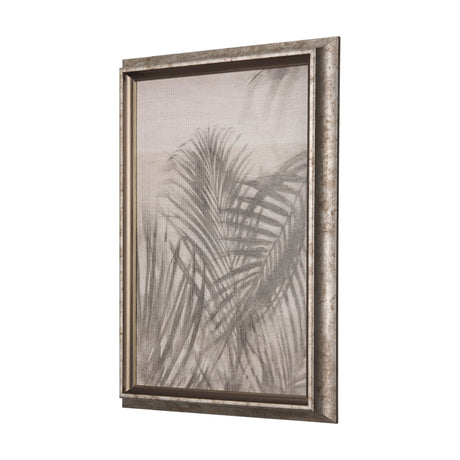 Surf Fence by Mercana Studio a Hand Embellished Textured Framed Art Print from Mercana - Luna Furniture