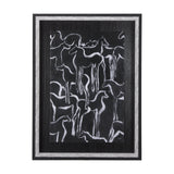 Horse Herd II by Mercana Studio a Hand Embellished Textured Framed Art Print from Mercana - Luna Furniture
