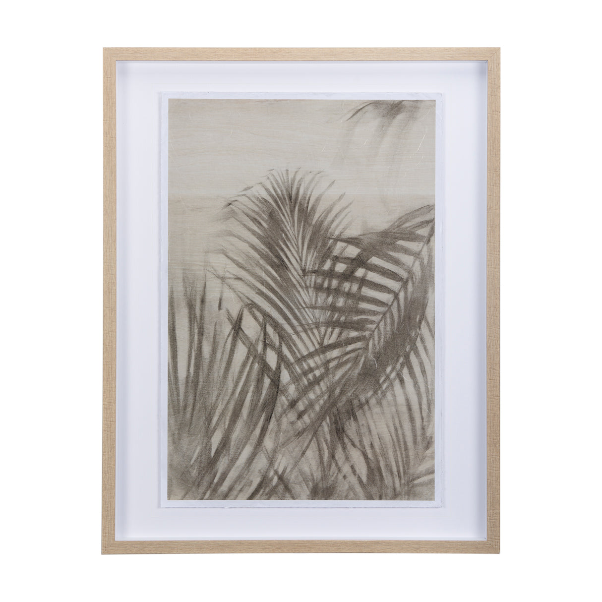 Shadows on Wood II by Mercana Studio a Hand Embellished Textured Framed Art Print Matted under Glass from Mercana - Luna Furniture