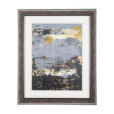 Silver and gold Inspiration I by Mercana Studio a Hand Embellished Textured Framed Art Print from Mercana - Luna Furniture