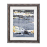 Silver and gold Inspiration III by Mercana Studio a Hand Embellished Textured Framed Art Print from Mercana - Luna Furniture