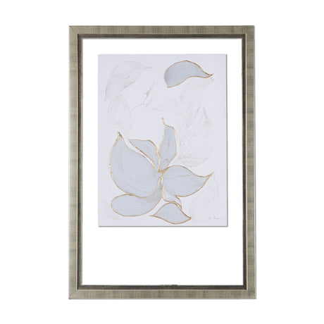 Interplay II by Mercana Studio a Hand Embellished Textured Framed Art Print Matted under Glass from Mercana - Luna Furniture