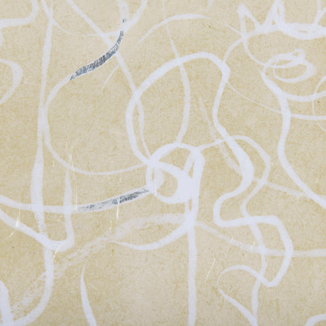 Thread Yellow III by Mercana Studio a Hand Embellished Textured Framed Art Print Matted under Glass from Mercana - Luna Furniture