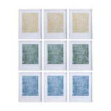 Thread Blue II by Mercana Studio a Hand Embellished Textured Framed Art Print Matted under Glass from Mercana - Luna Furniture