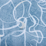 Thread Blue III by Mercana Studio a Hand Embellished Textured Framed Art Print Matted under Glass from Mercana - Luna Furniture