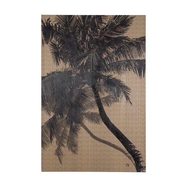 Palm Shadow I by Mercana Studio a Hand Embellished Textured Canvas